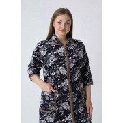 Халат Romeo Life XL,2XL,3XL,4XL,5XL  велюр 1125-02